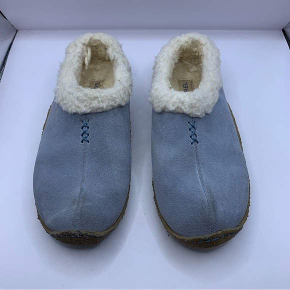 Sorrel cozy slippers size 2 blue big girl - Picture 7 of 9